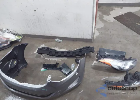 2012 Hyundai Elantra Limited (Ulsan Plant) из США, поврежденный, VIN KMHDH4AE9CU481726